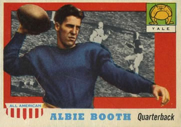 1955 Topps All-American #86 Albie Booth Front