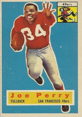 1956 Topps #110 Joe Perry Front