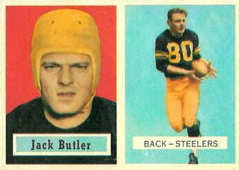 1957 Topps #15 Jack Butler Front
