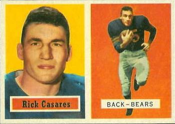1957 Topps #55 Rick Casares Front
