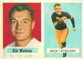 1957 Topps #75 Sid Watson Front