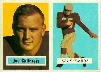 1957 Topps #100 Joe Childress Front