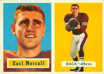 1957 Topps #104 Earl Morrall Front