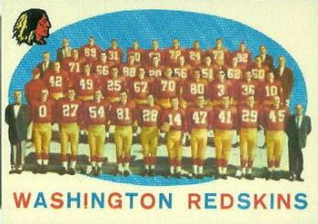 1959 Topps #91 Washington Redskins  Front