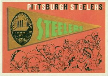 1959 Topps #9 Steelers Pennant Front