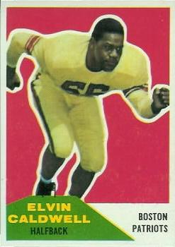 1960 Fleer #120 Elvin Caldwell Front