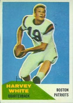 1960 Fleer #1 Harvey White Front