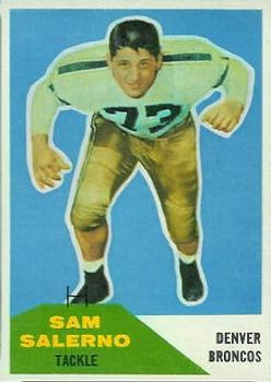 1960 Fleer #6 Sam Salerno Front