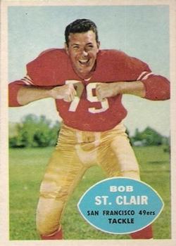 1960 Topps #118 Bob St. Clair Front