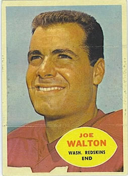 1960 Topps #127 Joe Walton Front