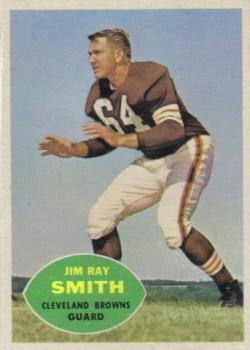 1960 Topps #28 Jim Ray Smith Front