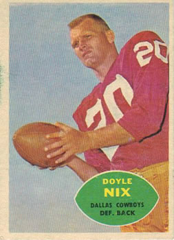 1960 Topps #39 Doyle Nix Front