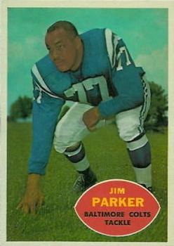 1960 Topps #5 Jim Parker Front