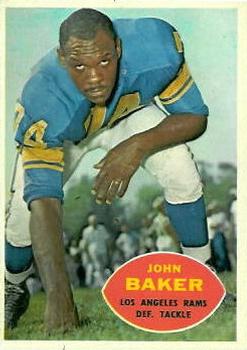 1960 Topps #70 John Baker Front