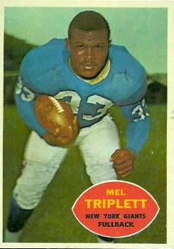1960 Topps #73 Mel Triplett Front