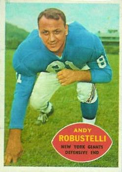1960 Topps #81 Andy Robustelli Front