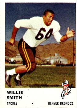 1961 Fleer #149 Willie Smith Front