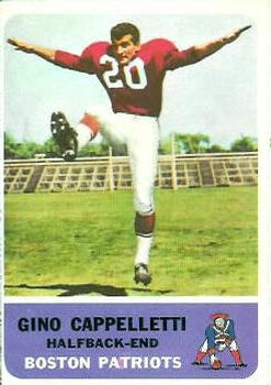 1962 Fleer #3 Gino Cappelletti Front