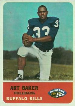 1962 Fleer #12 Art Baker Front