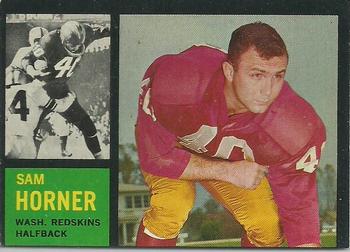 1962 Topps #167 Sam Horner Front