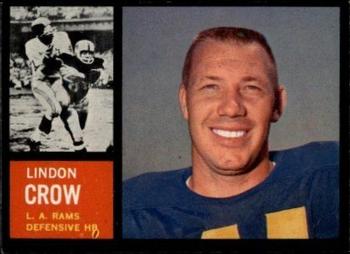 1962 Topps #87 Lindon Crow Front
