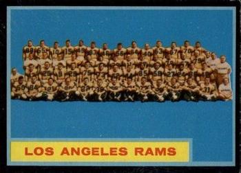 1962 Topps #89 Los Angeles Rams Front