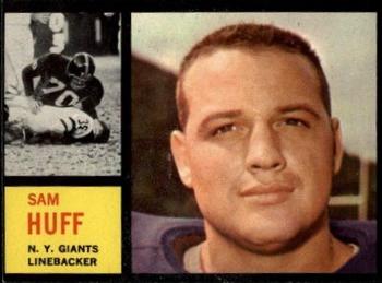 1962 Topps #110 Sam Huff Front
