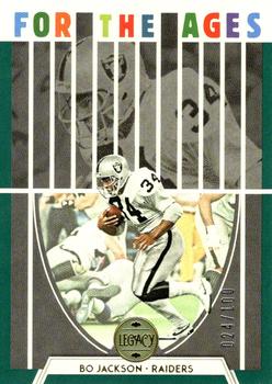 2022 Panini Legacy - For the Ages Green #FA-13 Bo Jackson Front