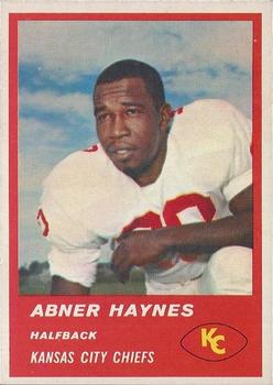 1963 Fleer #48 Abner Haynes Front