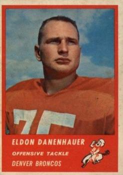 1963 Fleer #84 Eldon Danenhauer Front