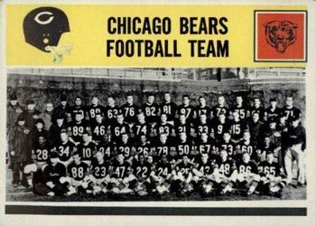 1964 Philadelphia #27 Chicago Bears Front