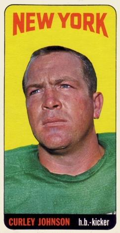 1965 Topps #119 Curley Johnson Front