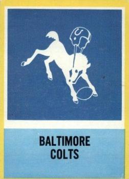 1967 Philadelphia #24 Colts Insignia Front