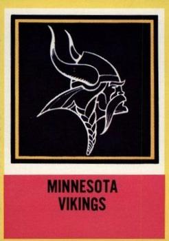 1967 Philadelphia #108 Vikings Insignia Front