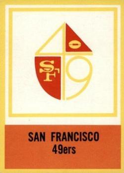 1967 Philadelphia #180 49ers Insignia Front