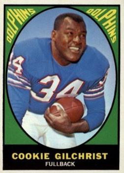 1967 Topps #74 Cookie Gilchrist Front