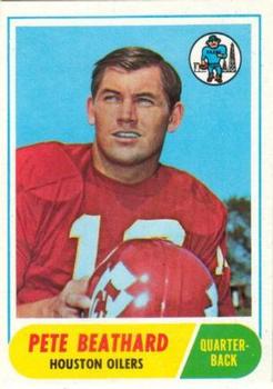 1968 Topps #198 Pete Beathard Front