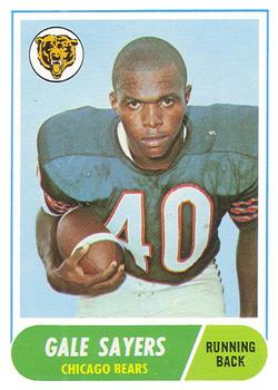 1968 Topps #75 Gale Sayers Front