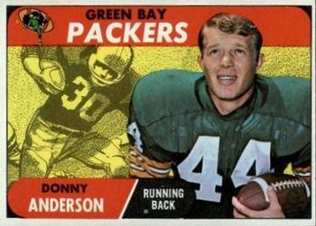 1968 Topps #209 Donny Anderson Front