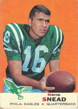 1969 Topps #85 Norm Snead Front