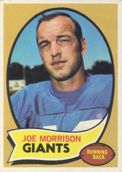 1970 Topps #105 Joe Morrison Front