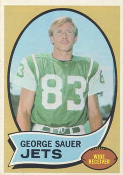 1970 Topps #176 George Sauer Jr. Front