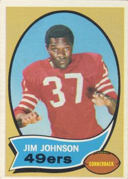 1970 Topps #245 Jim Johnson Front