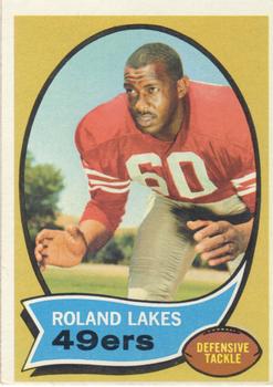 1970 Topps #27 Roland Lakes Front