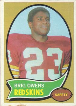 1970 Topps #69 Brig Owens Front