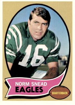 1970 Topps #115 Norm Snead Front