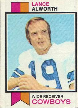 1973 Topps #61 Lance Alworth Front