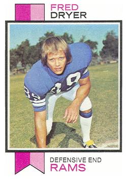 1973 Topps #389 Fred Dryer Front