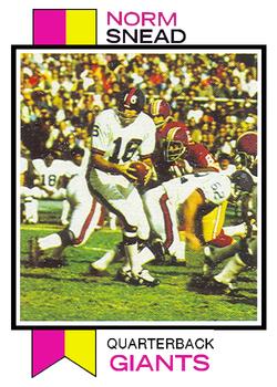 1973 Topps #515 Norm Snead Front