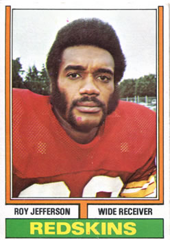 1974 Topps #119 Roy Jefferson Front